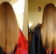 Выпрямление волос кератином Иноар ( не нужно ждать 3 дня )